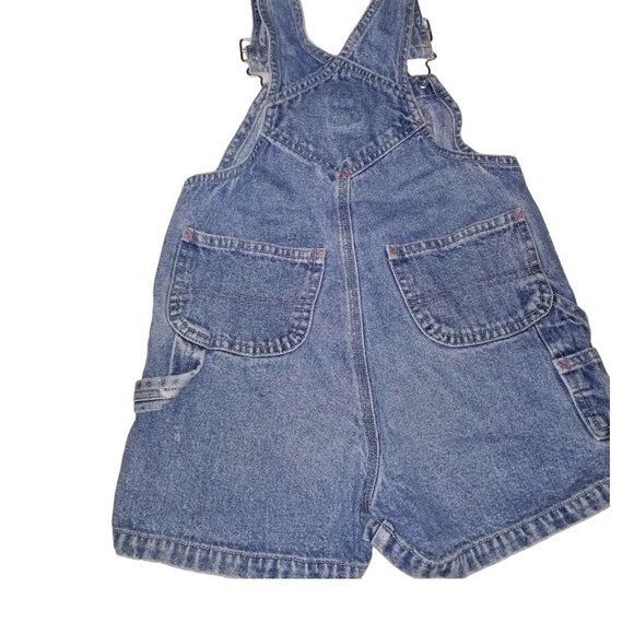 Y2K Gap Factory Store Baby Boy Jean Overalls Size XXS - Picture 2 of 5